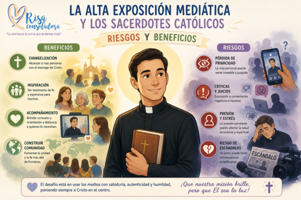 La alta exposición mediática y los sacerdotes católicos: riesgos y beneficios