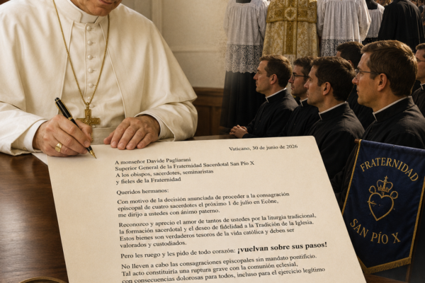 Roma y la Fraternidad San Pío X: una súplica, una advertencia y una Iglesia tradicional dividida