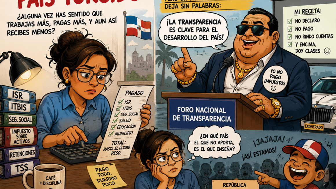 Cuentas claras país torcido