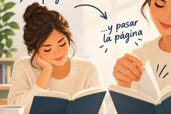 Pasar la página, pero después de leerla